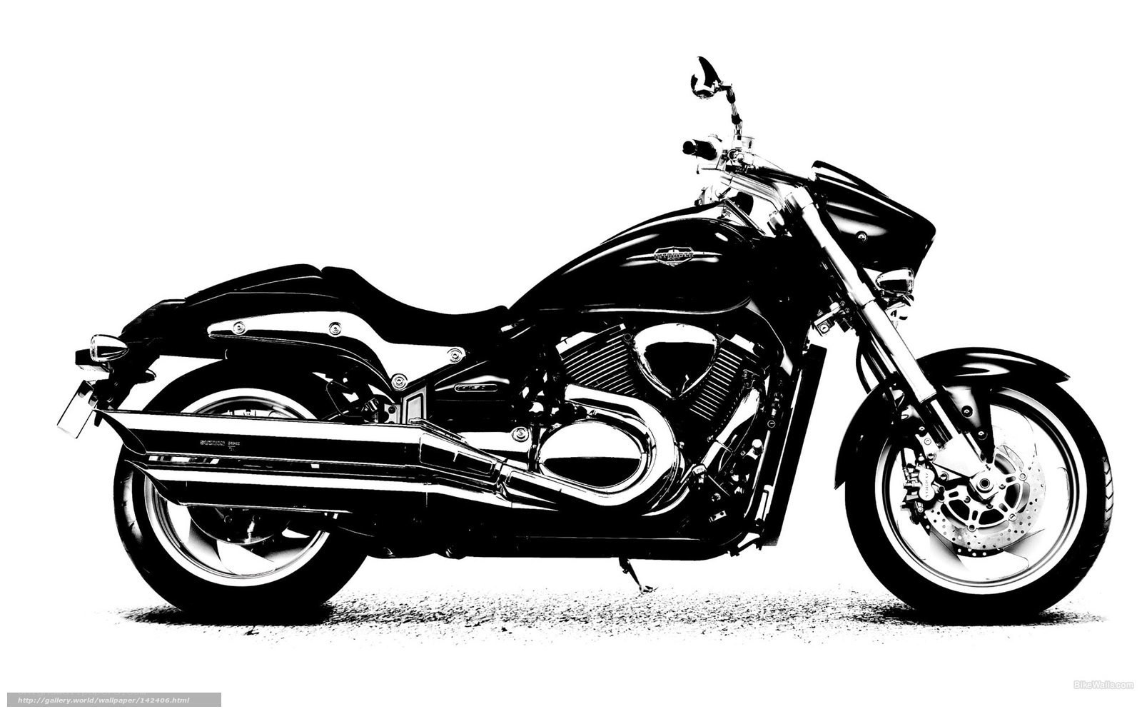 black and white motorcycle