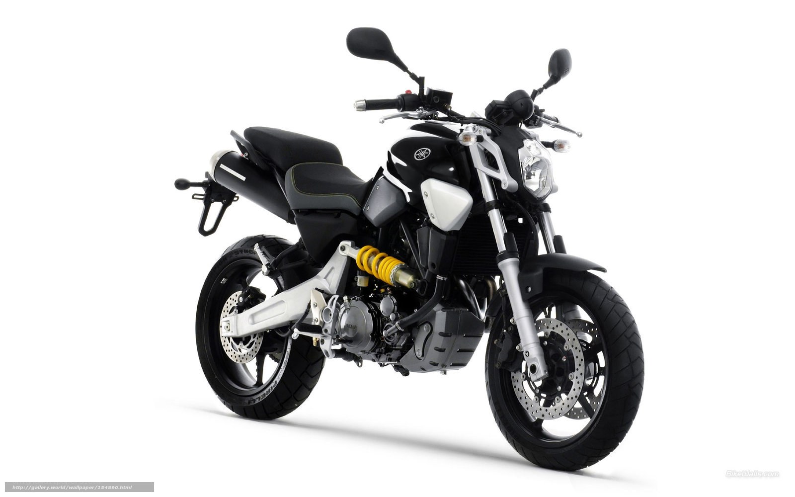 black and white motorcycle