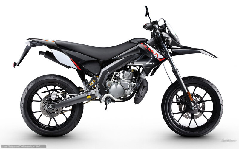 Black and White Motorcycle — Neutral, Photograph, Seat, Engine, Wheels