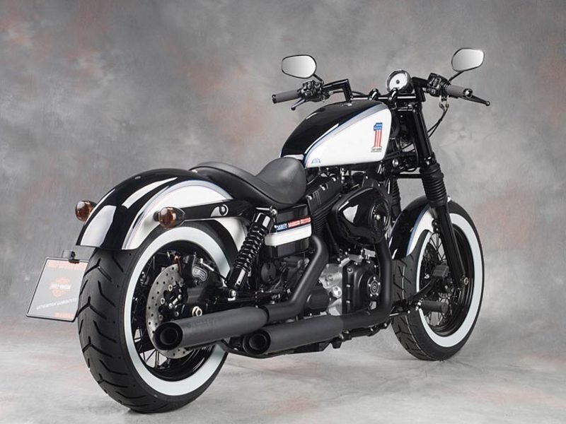 Black and White Motorcycle — Neutral, Photograph, Tank