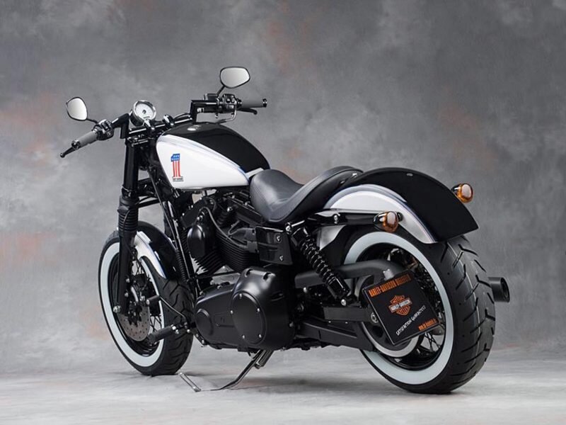 Black and White Motorcycle — Neutral, Photograph