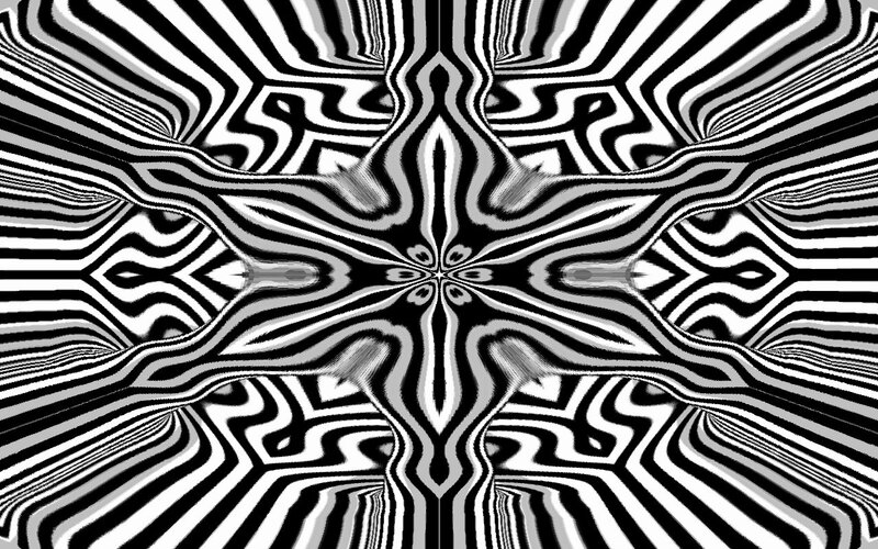 Black and White Pattern — Hypnotic