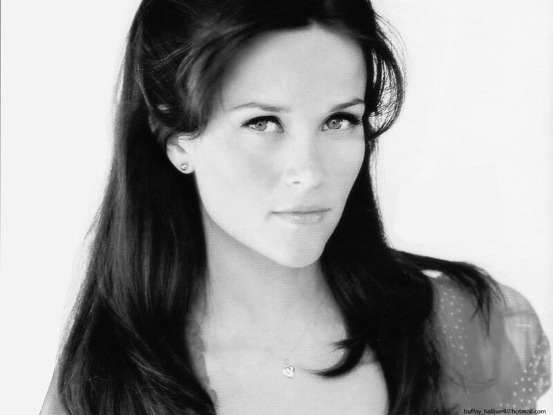 black and white portrait of a woman