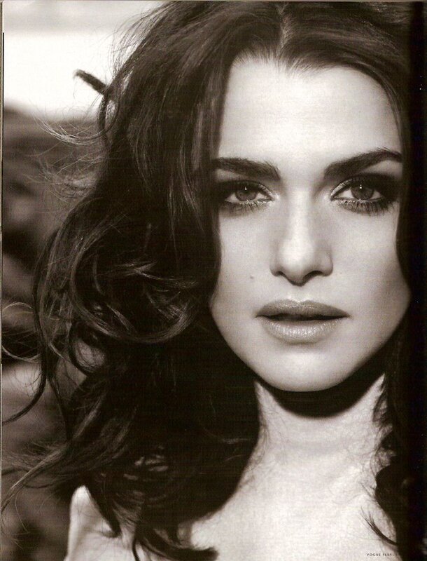 black and white portrait of a woman