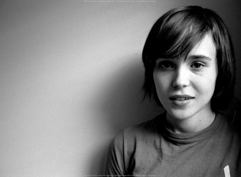 black and white portrait of a young person