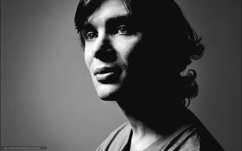 black and white portrait of man