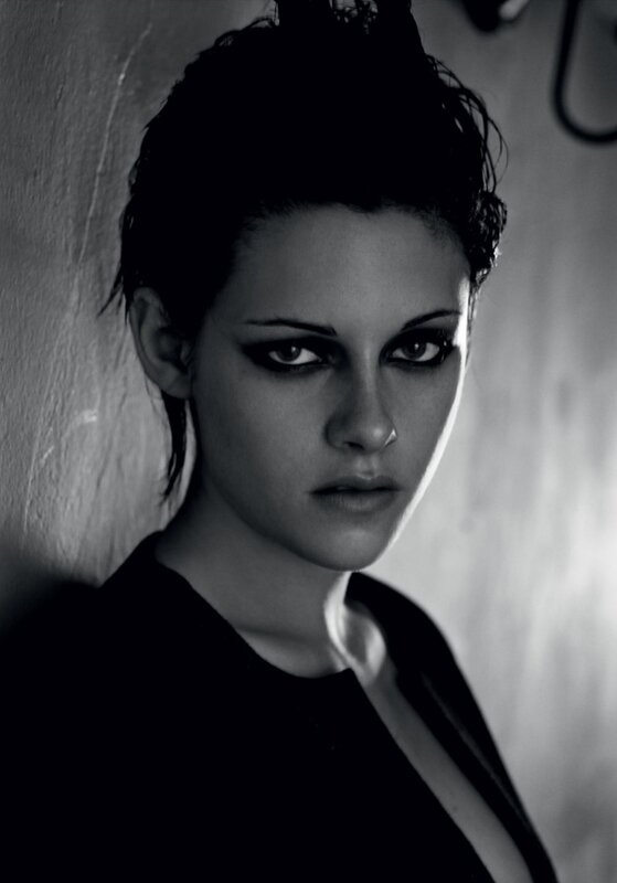 black and white portrait of woman