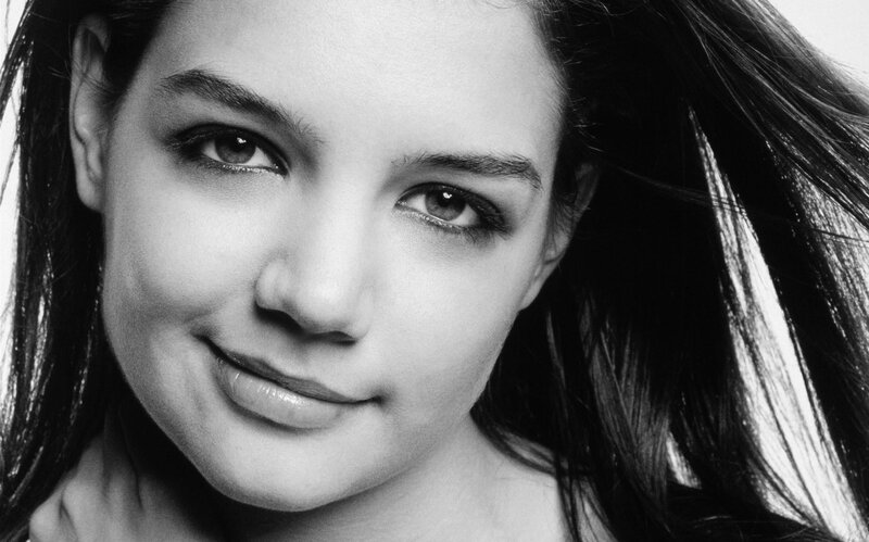 black and white portrait of woman