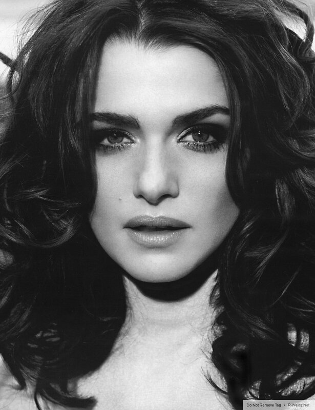 black and white portrait of woman