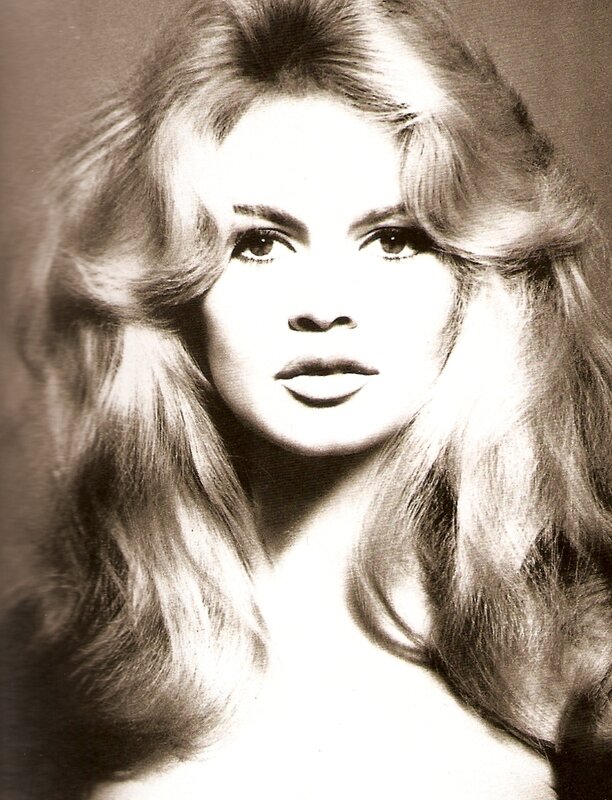 black and white portrait of woman