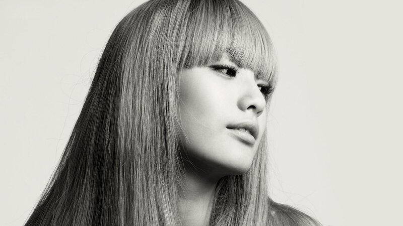 black and white portrait of woman