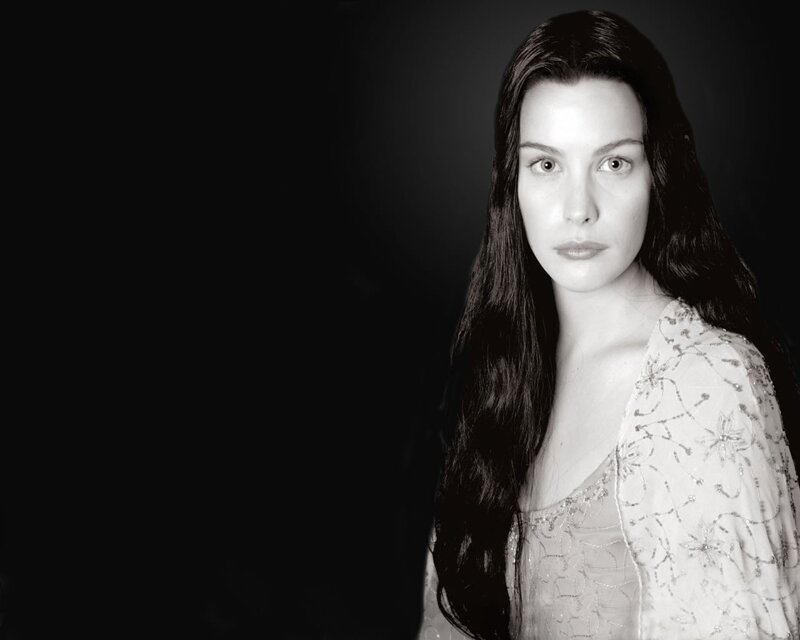 black and white portrait of woman