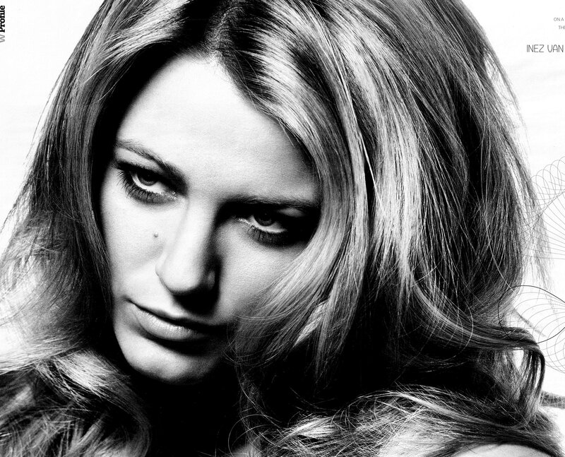 black and white portrait of woman