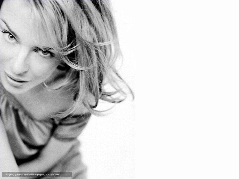 black and white portrait of woman