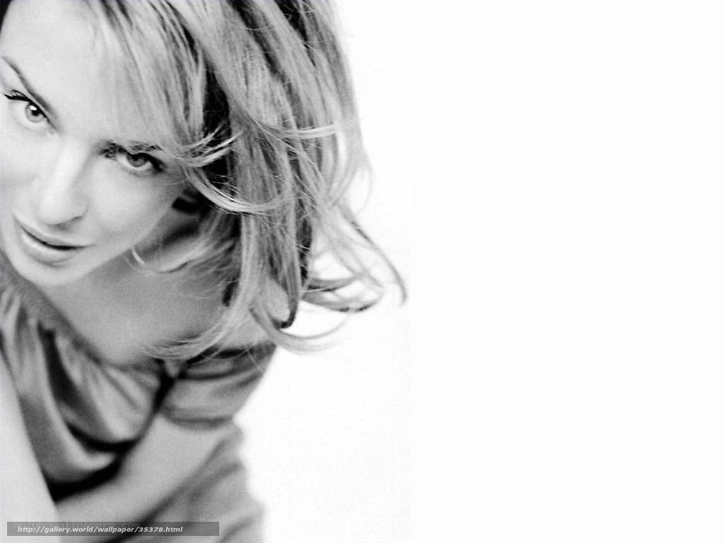 black and white portrait of woman