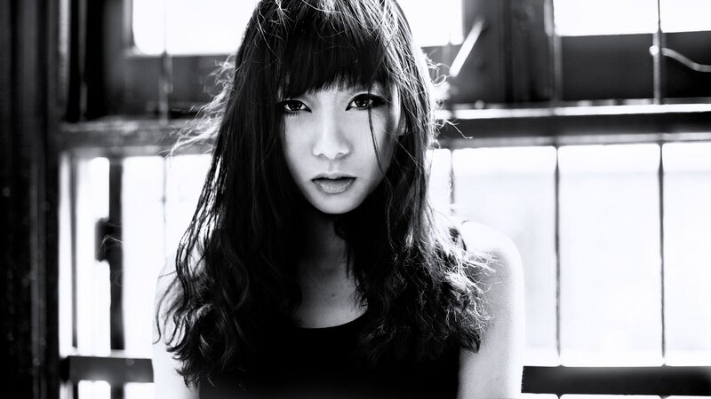 black and white portrait of woman