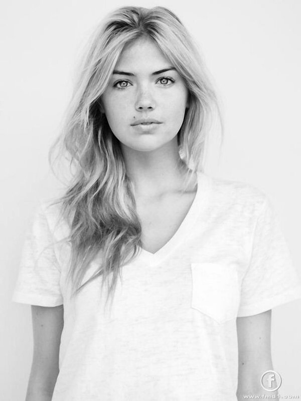 black and white portrait of woman
