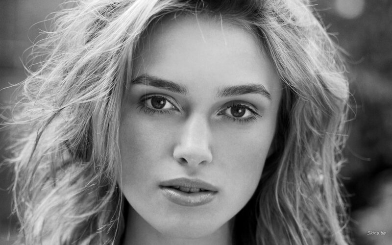 black and white portrait of woman
