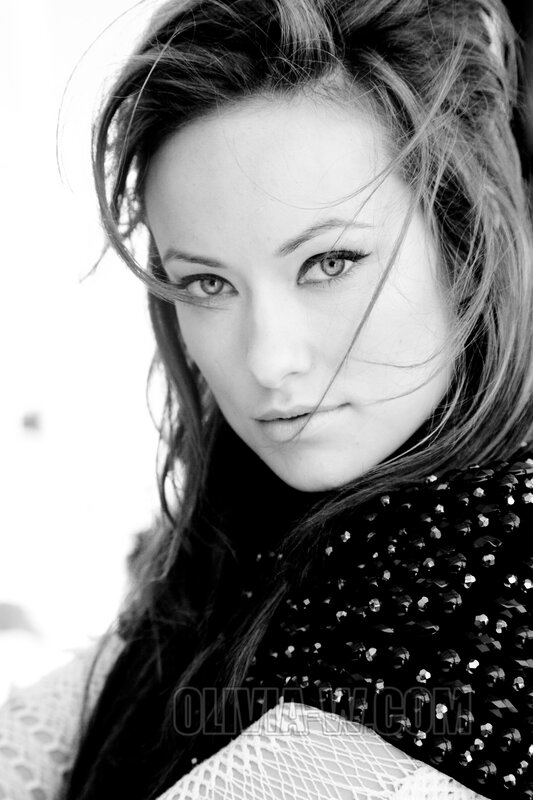 black and white portrait of woman