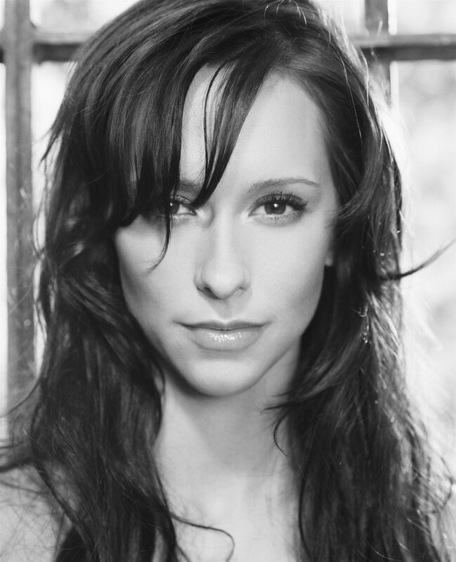 black and white portrait of woman