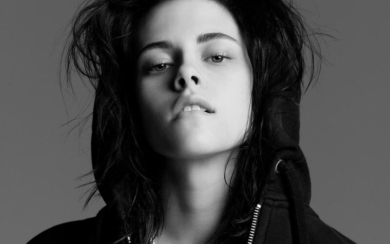 black and white portrait of woman