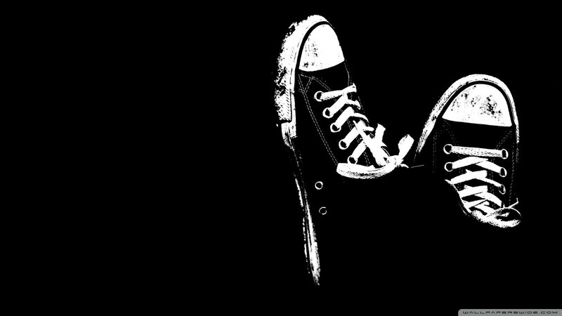Black and White Sneakers — Minimalist