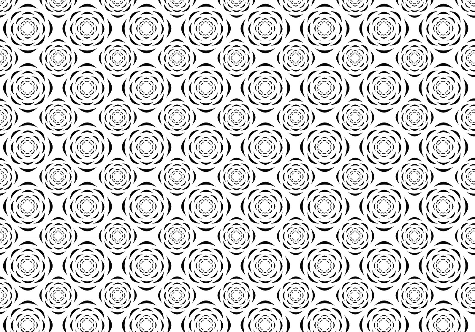 black and white spiral pattern