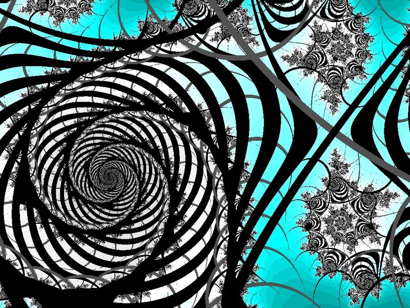 Black and White Spiral