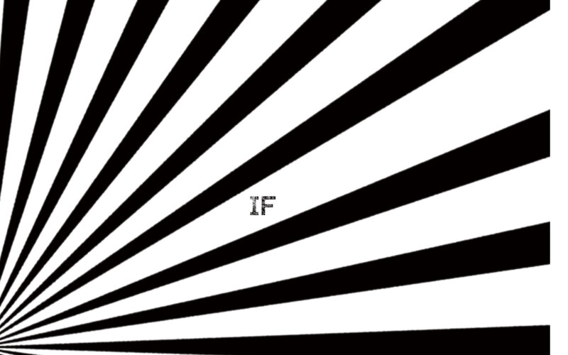 Black and White Stripes — Dramatic