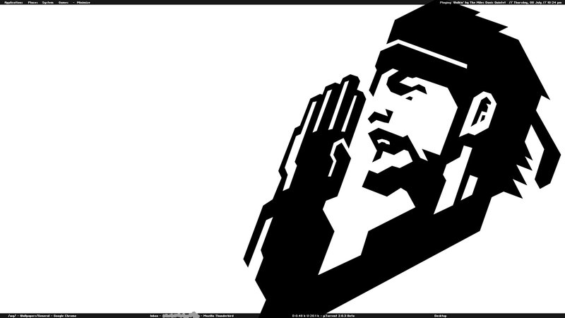 black and white stylized portrait
