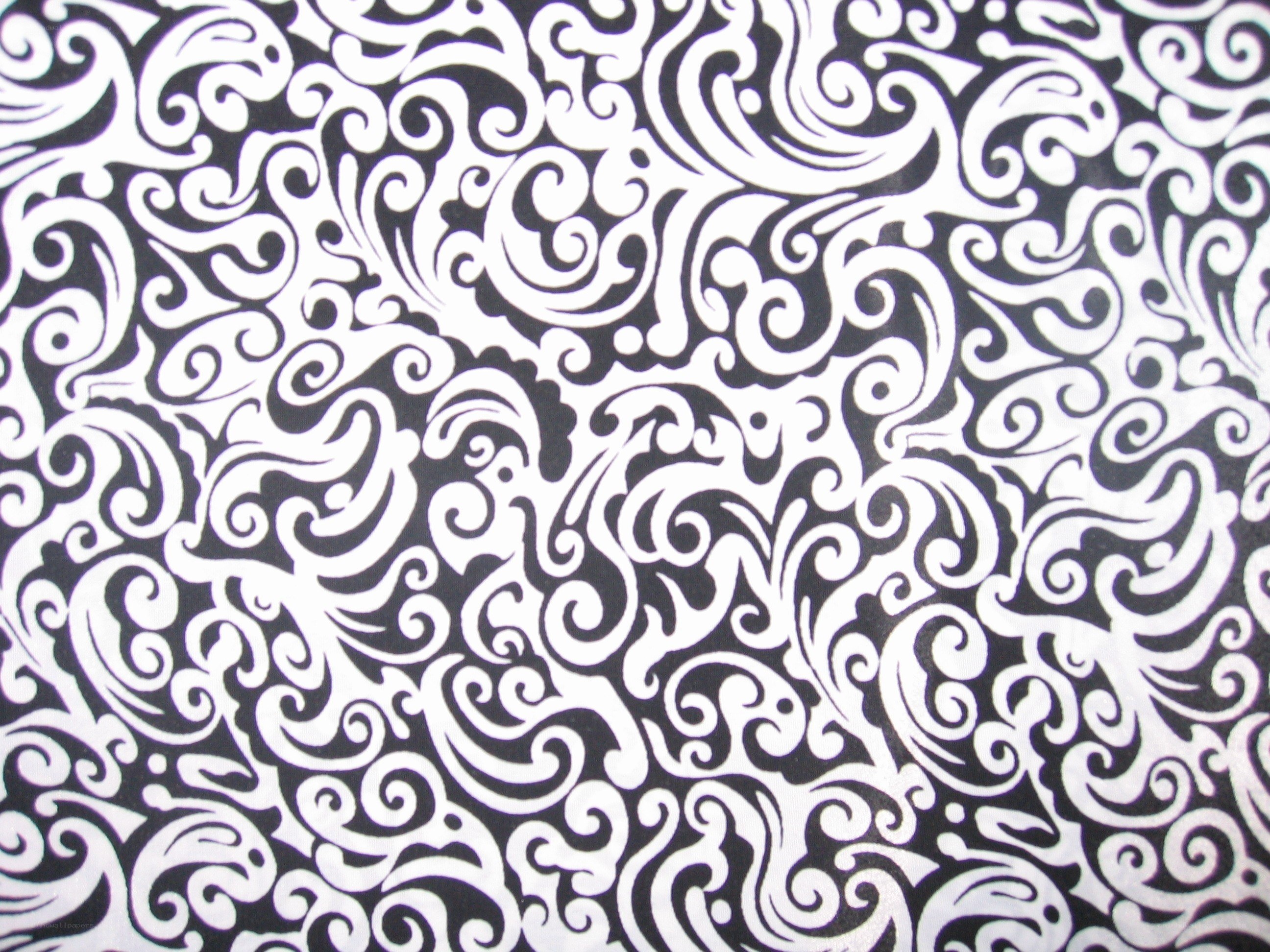 black and white swirl pattern