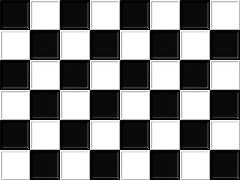 black and white tile pattern
