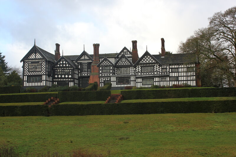 Black and White Timber House