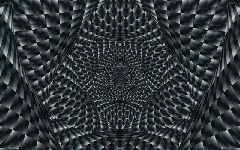 Black and White Tunnel