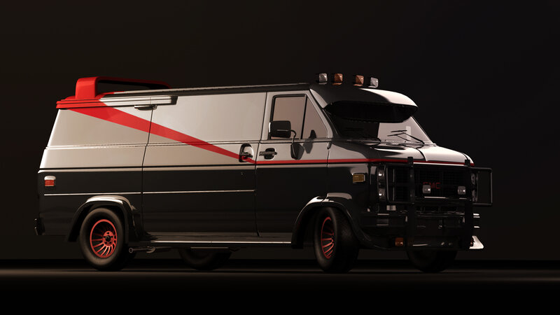Black and White Van