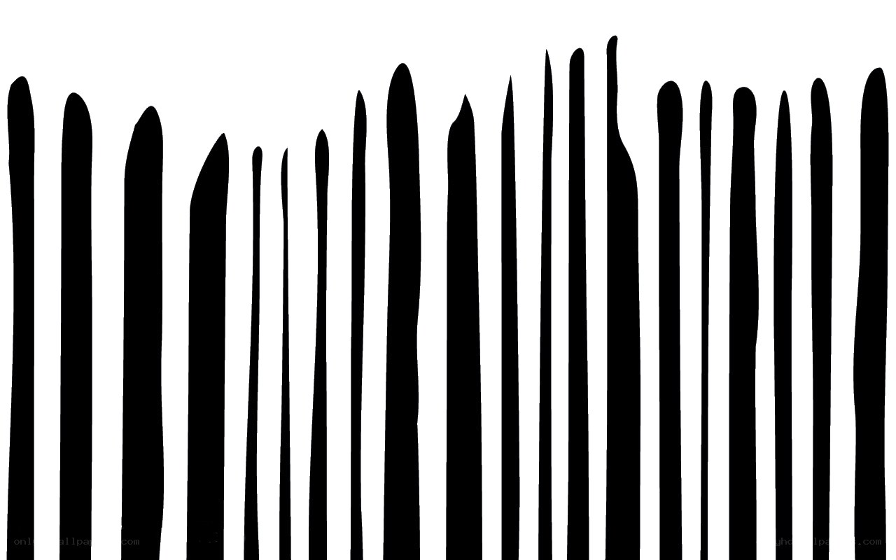 black and white vertical lines