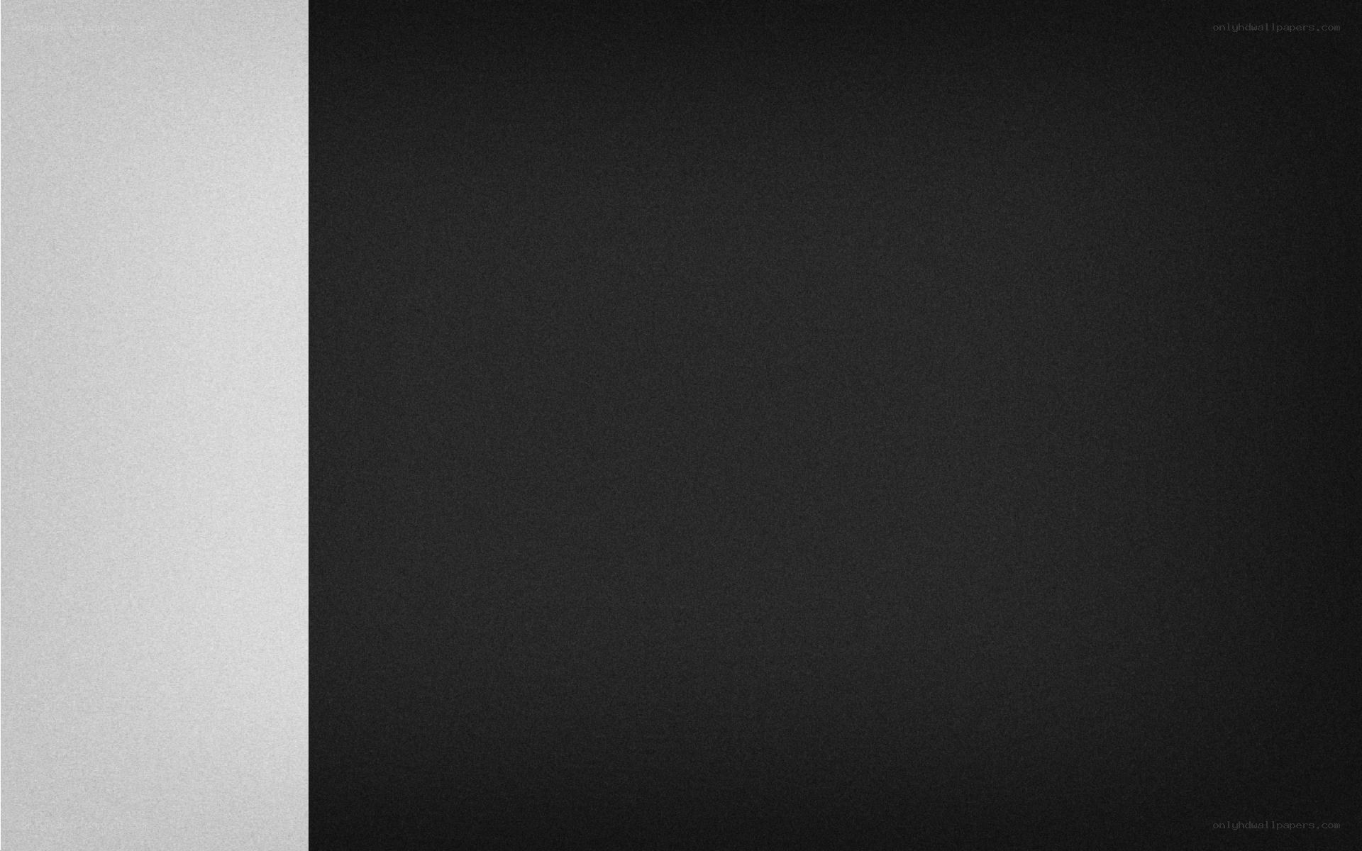 black and white vertical split