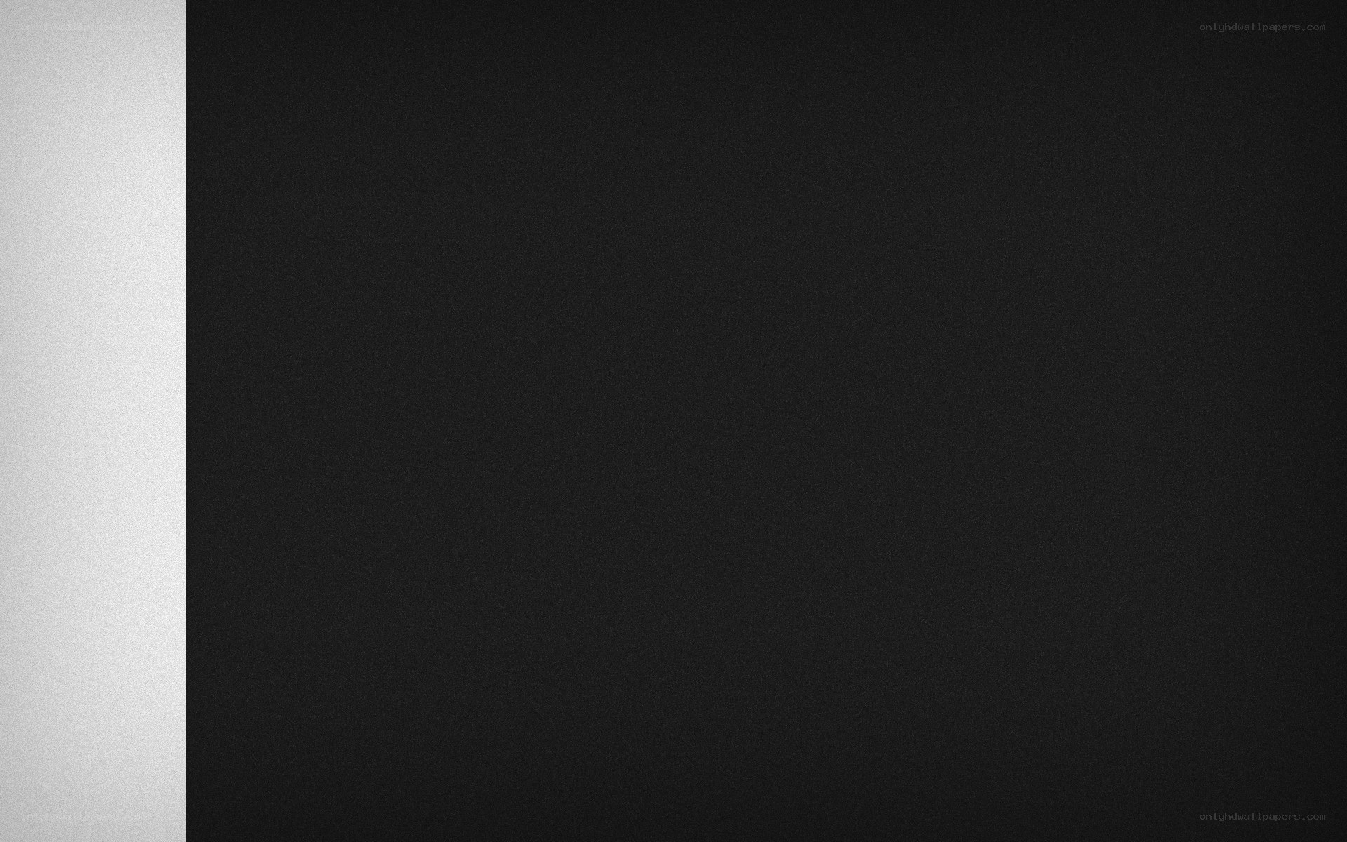 black and white vertical split