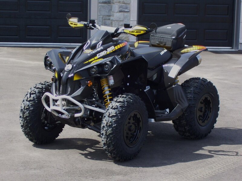 Black and Yellow Atv — Neutral