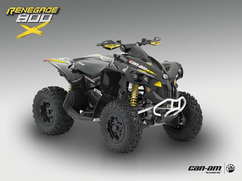 Black and Yellow Atv