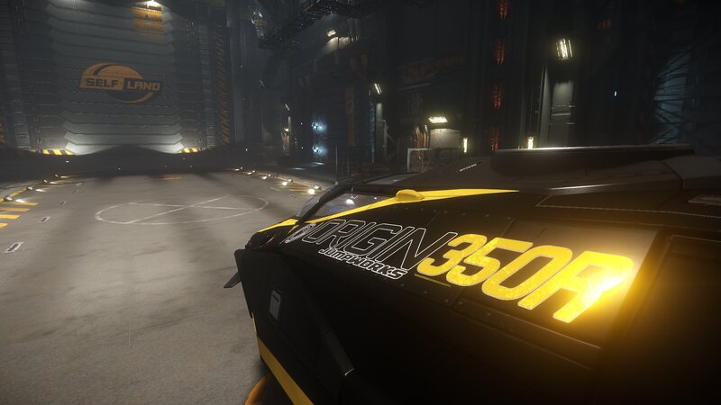 Black and Yellow Car — Dark, Night