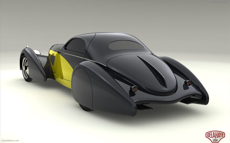 Black and Yellow Car — Sleek