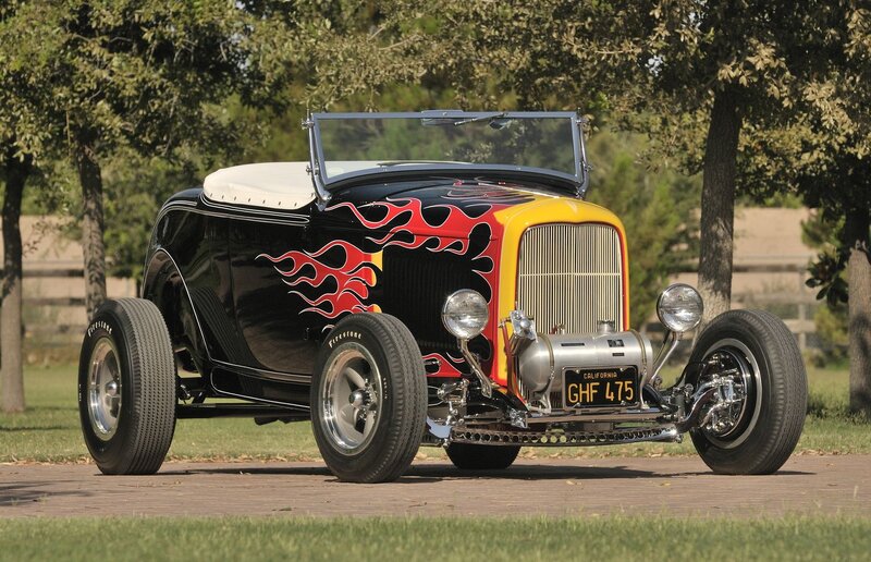 Black and Yellow Hot Rod — Serene