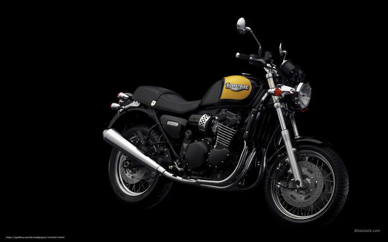 Black and Yellow Motorcycle — Dramatic, Photograph