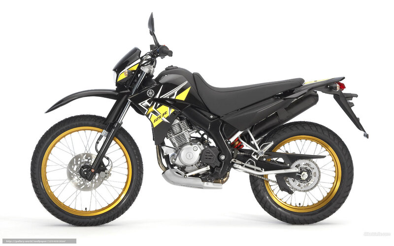 Black and Yellow Motorcycle — Neutral, Photograph, Wheel, Engine, Seat
