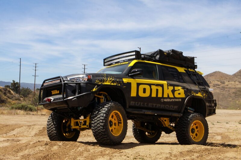 Black and Yellow Off-road Vehicle