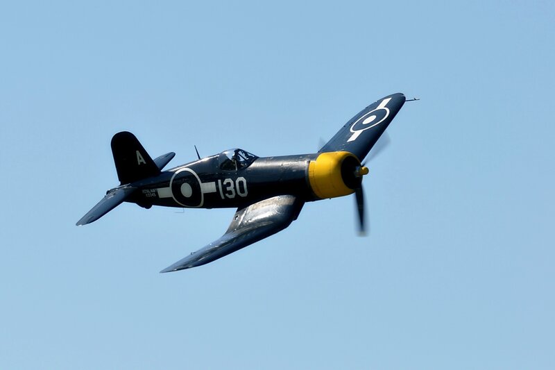 Black and Yellow Plane