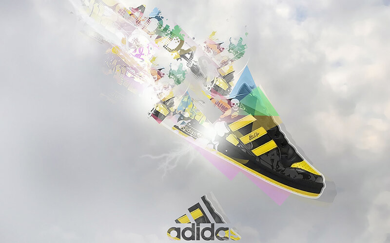 Black and Yellow Sneaker