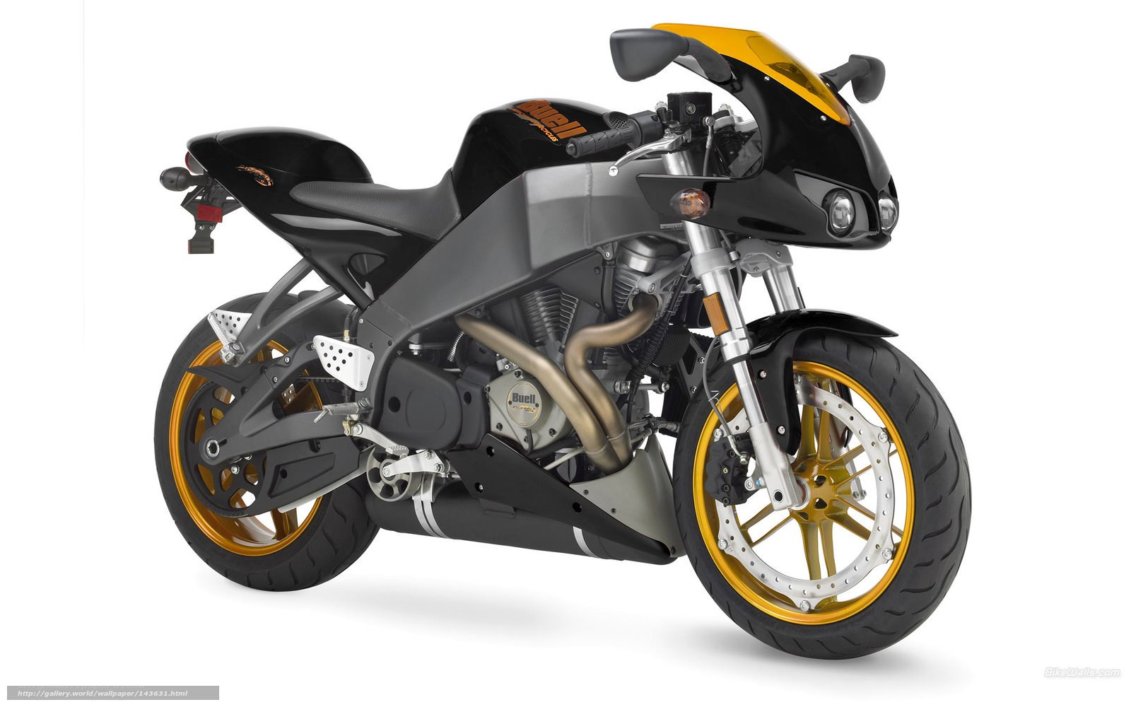 black and yellow sport motorcycle
