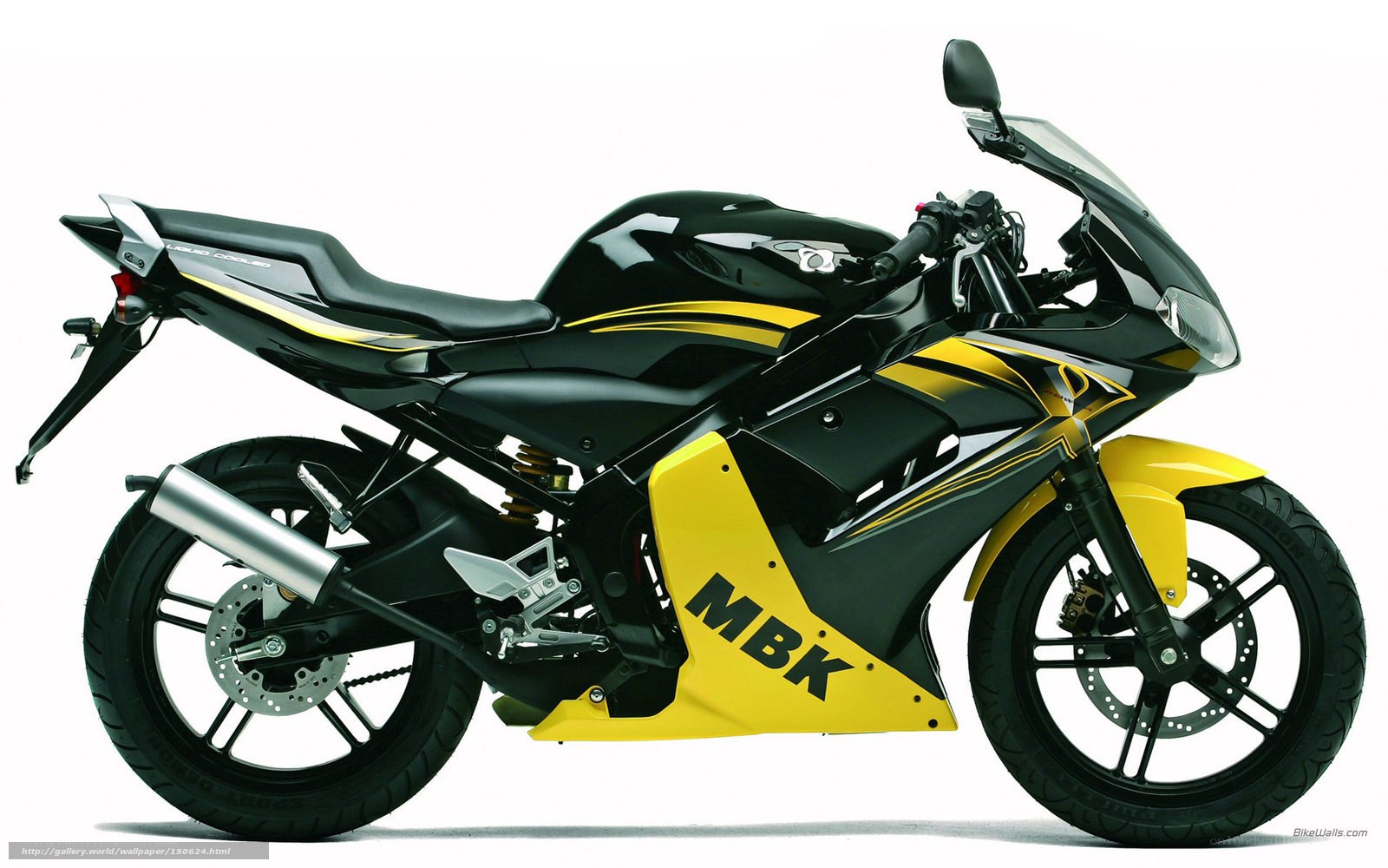 black and yellow sport motorcycle